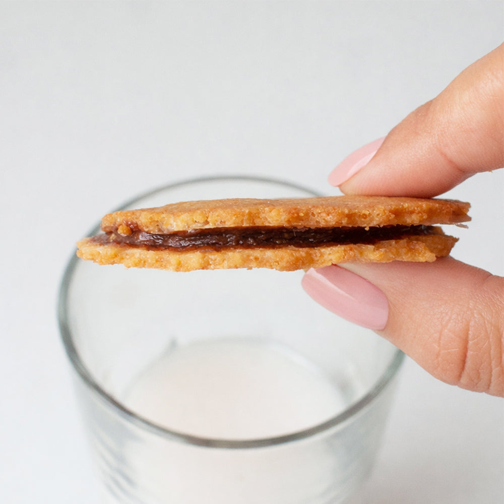 Alfajor keto chocoalmendras - Orígenes