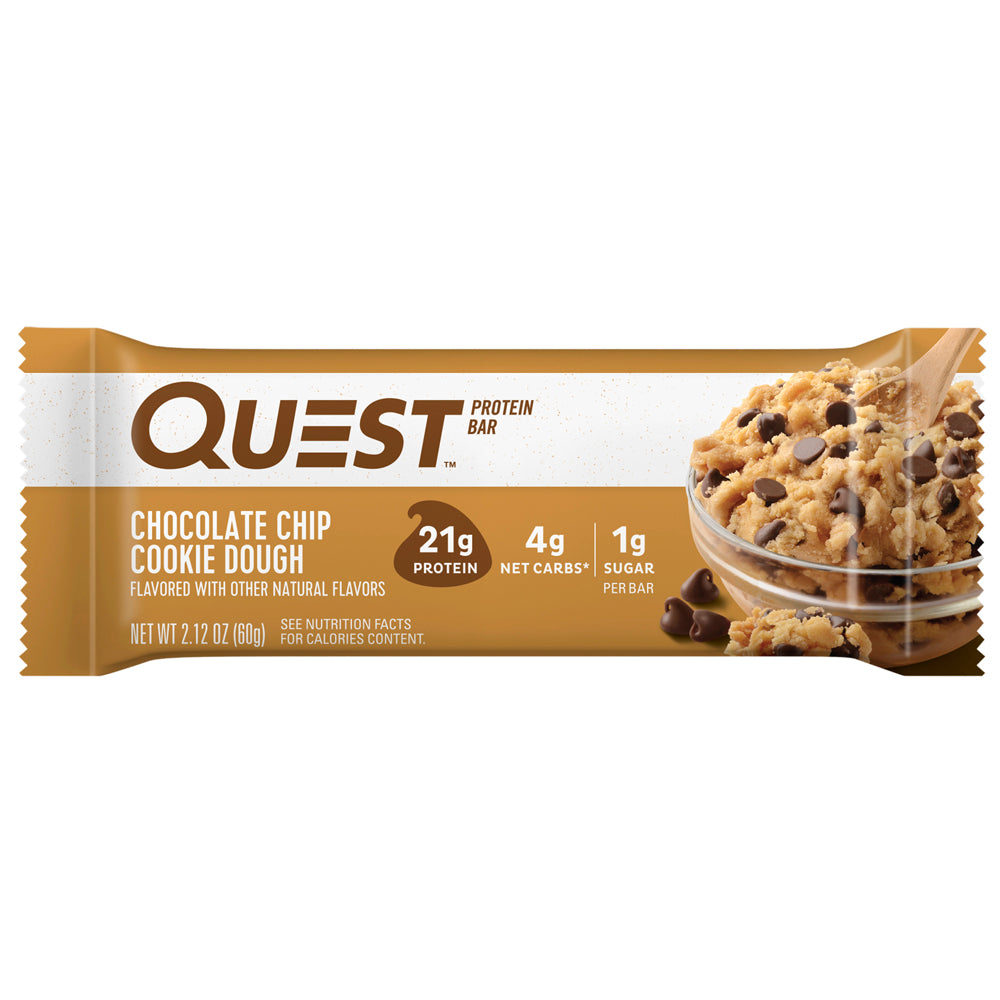 Barra proteica chocolate chip cookie - 60g - Quest