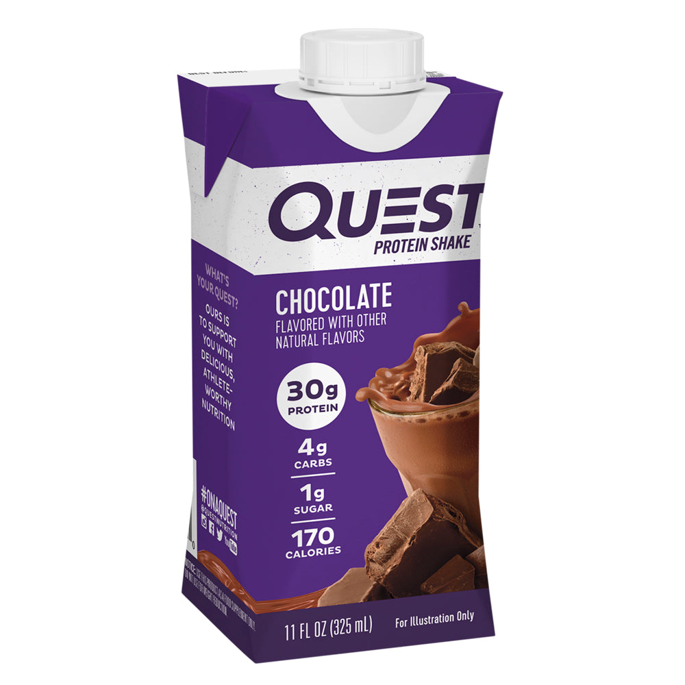 Protein shake chocolate 325ml - Quest