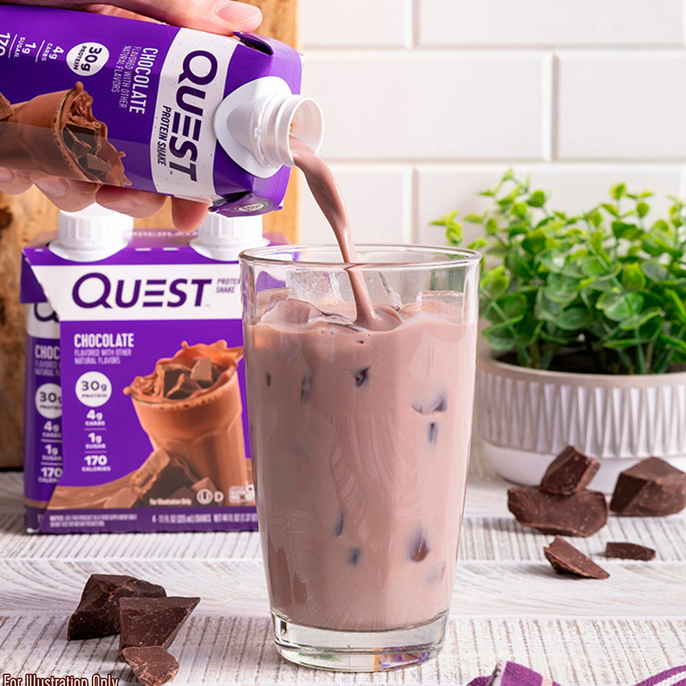 Protein shake chocolate 325ml - Quest