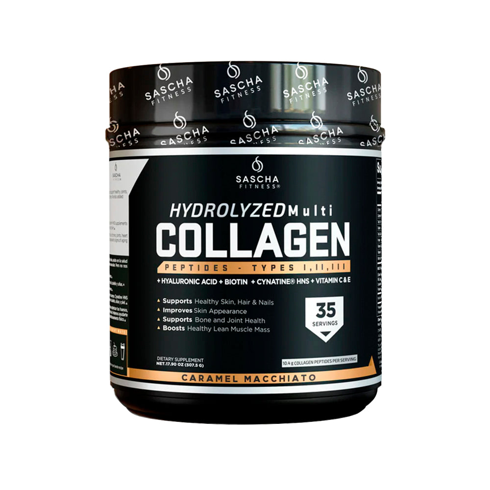 Colágeno caramel macchiato 507,5g - Sascha Fitness