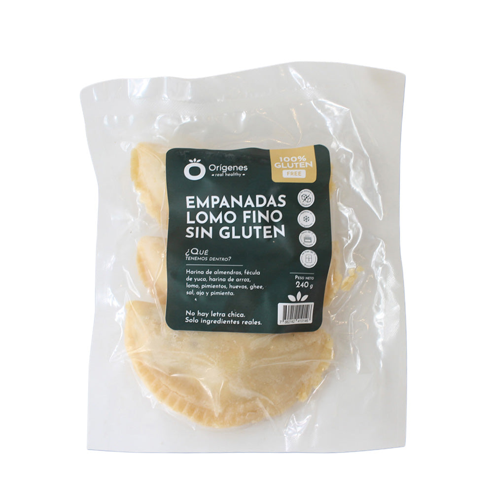 Empanada de lomo 240g 3u - Orígenes