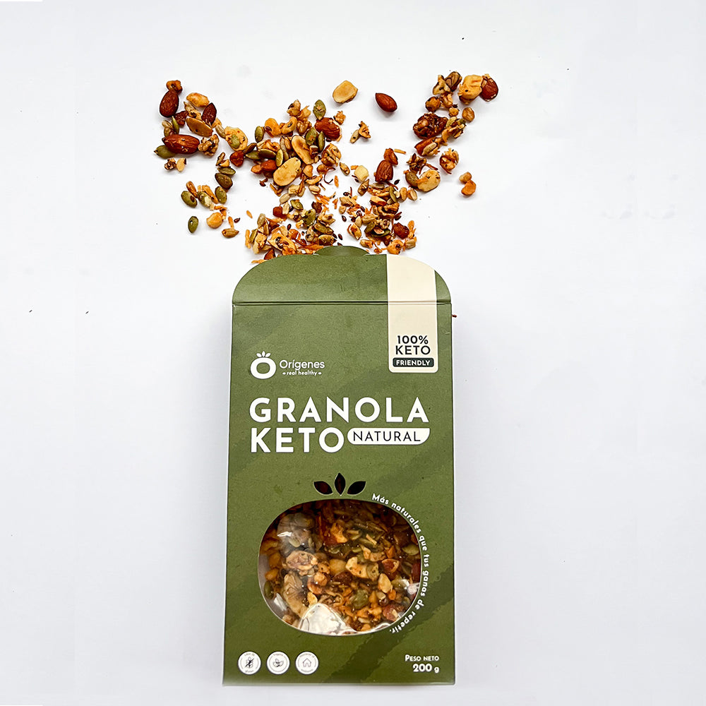 Granola keto 200g - Orígenes