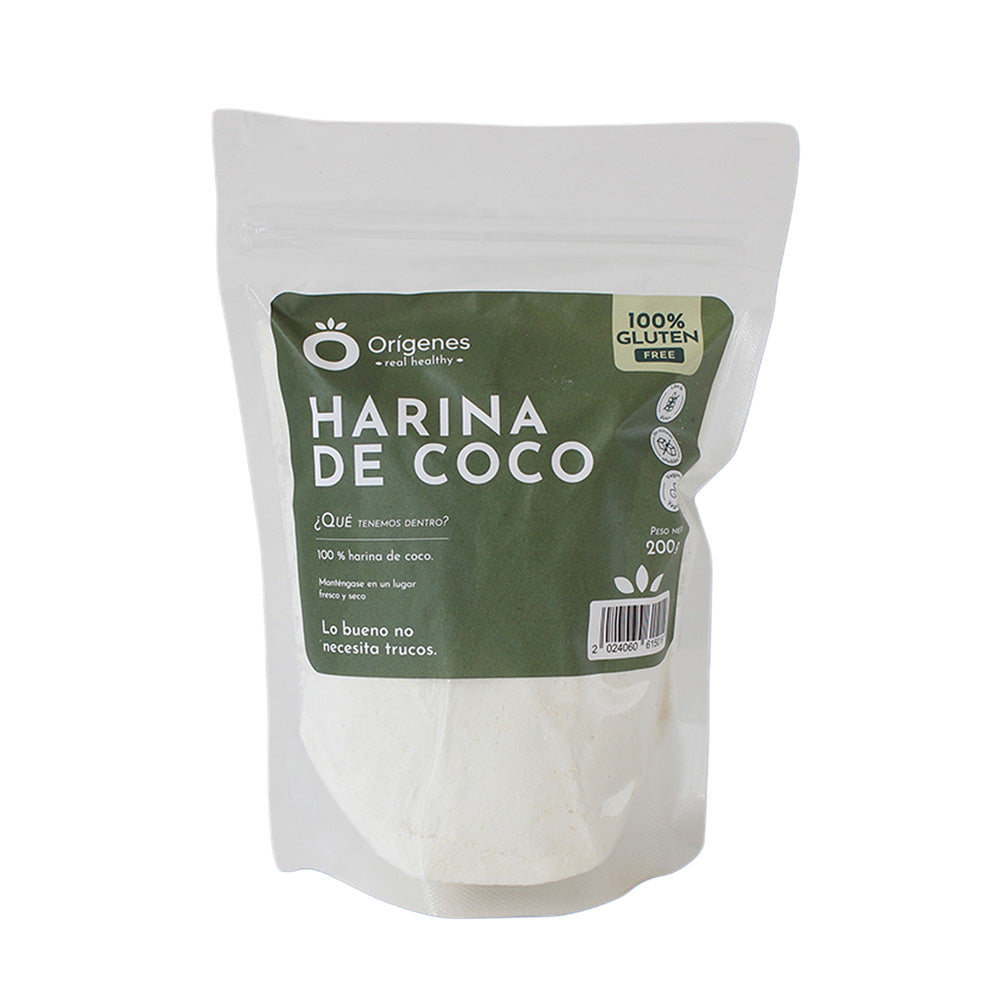 Harina de coco 200g - Orígenes