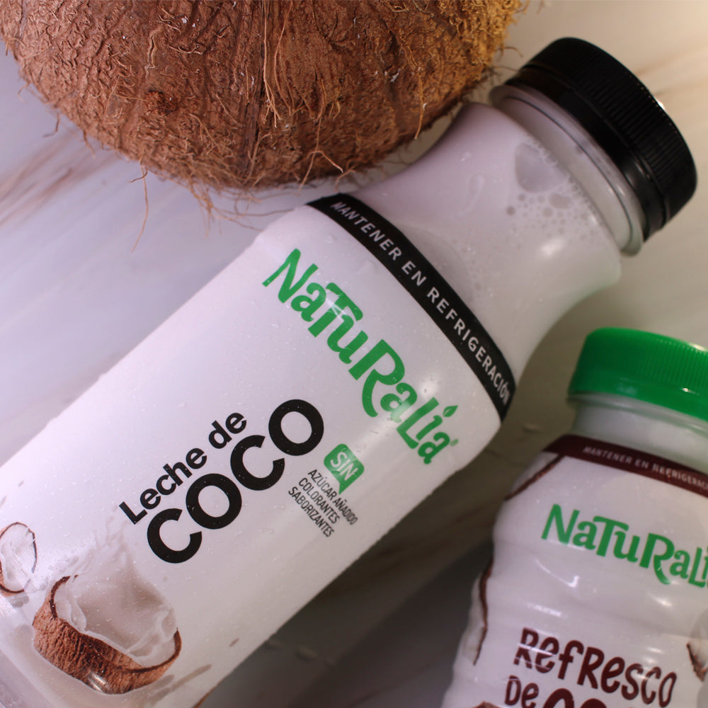 Leche de coco 500ml - Naturalia