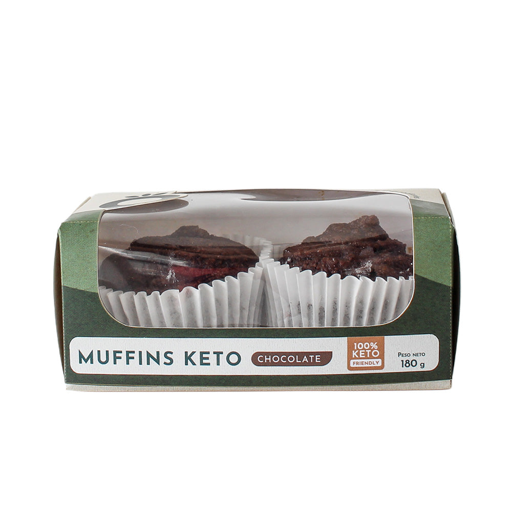 Muffin keto chocolate 2u - Orígenes