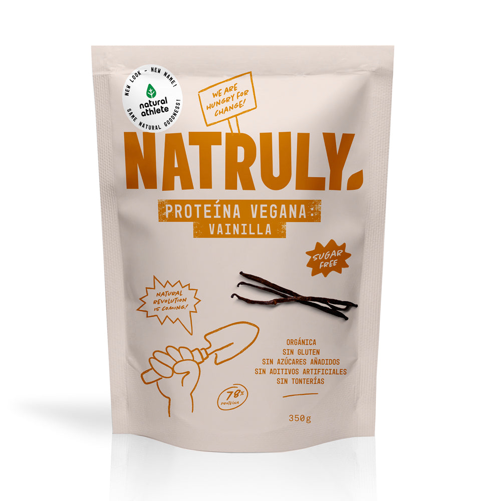 Proteína vegana vainilla 350g - Natruly