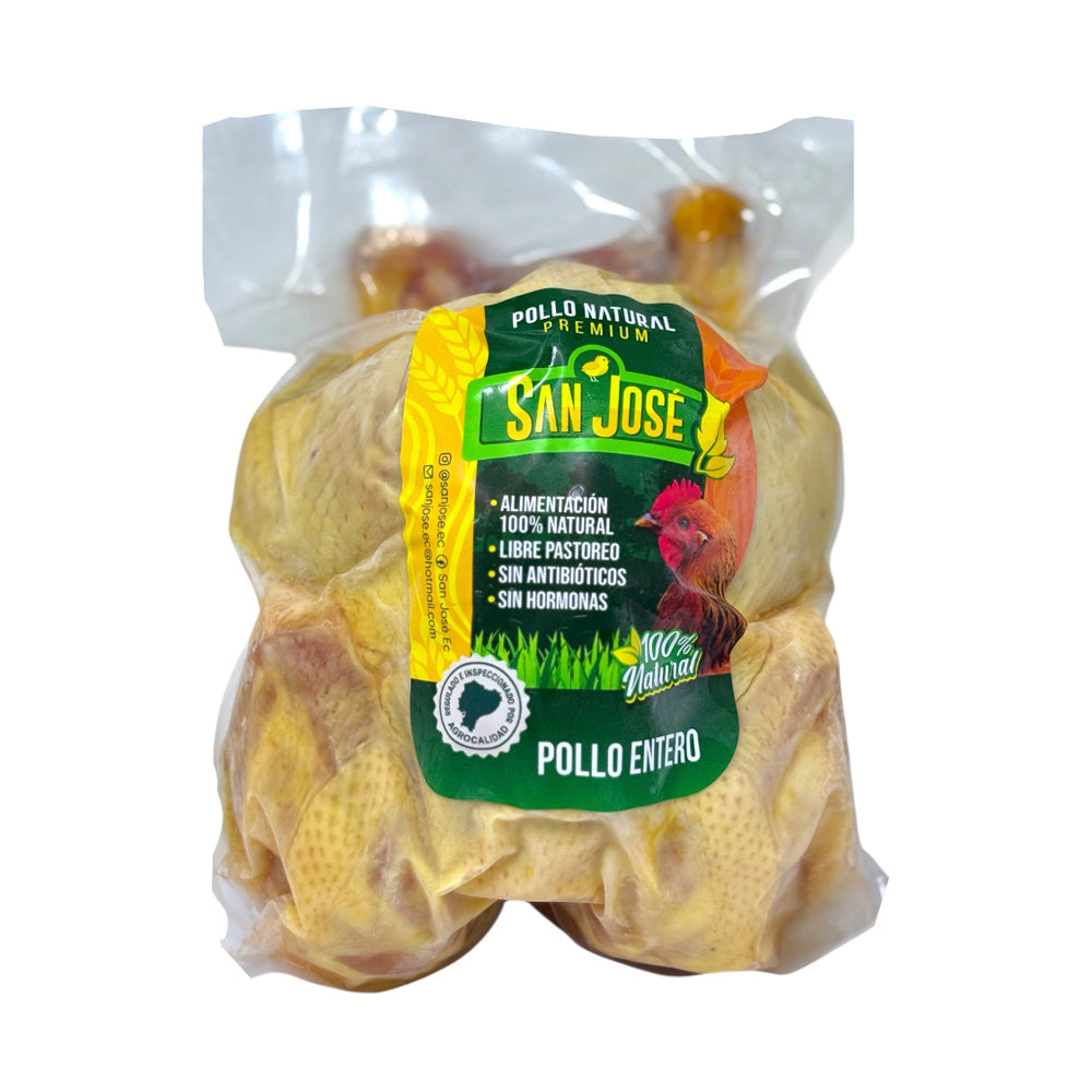 Pollo entero 2,72kg - San José