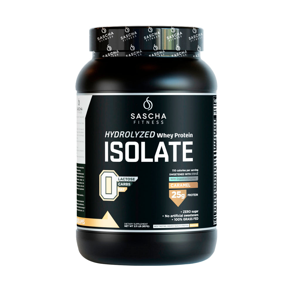 Proteína caramel 957g - Sascha Fitness