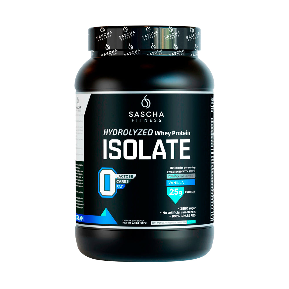 Proteína vainilla 957g - Sascha Fitness