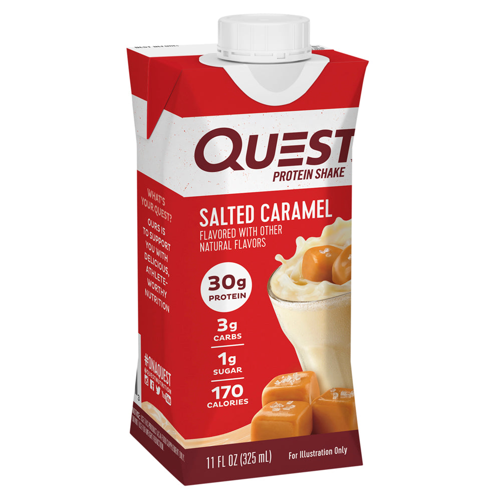 Protein shake salted caramel 325ml - Quest