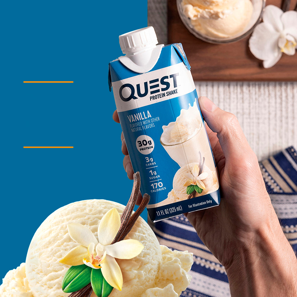 Protein shake vainilla 325ml - Quest