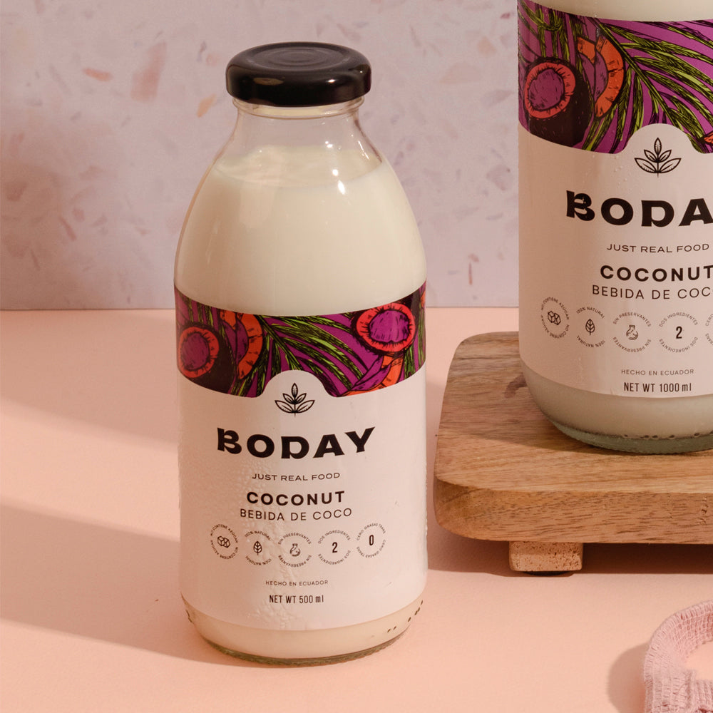 Leche de coco 400ml - Boday