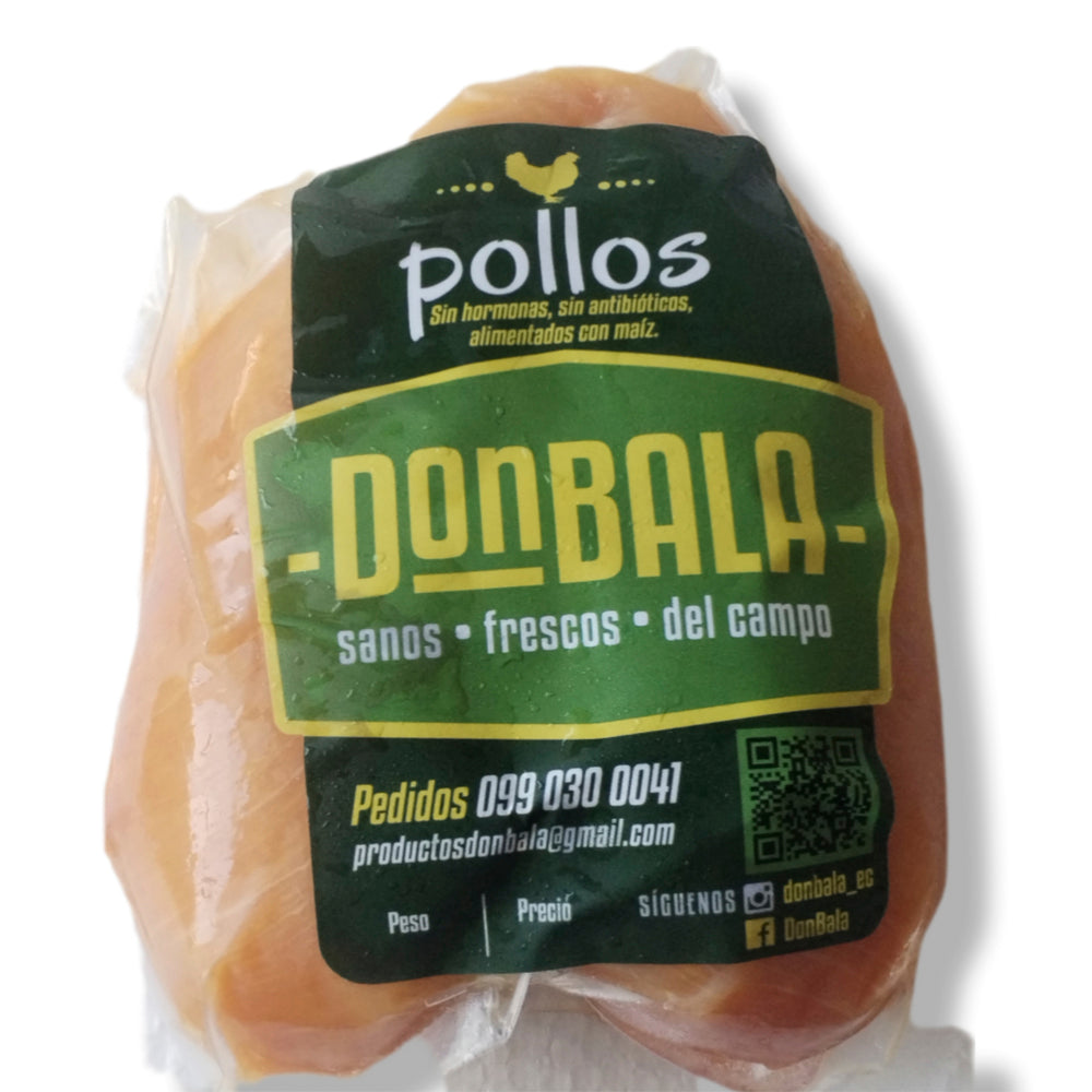 Pechugas enteras de pollos 0,88kg - Don Bala
