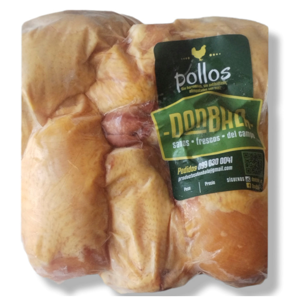 Pollo entero despresado 2,36kg - Don Bala