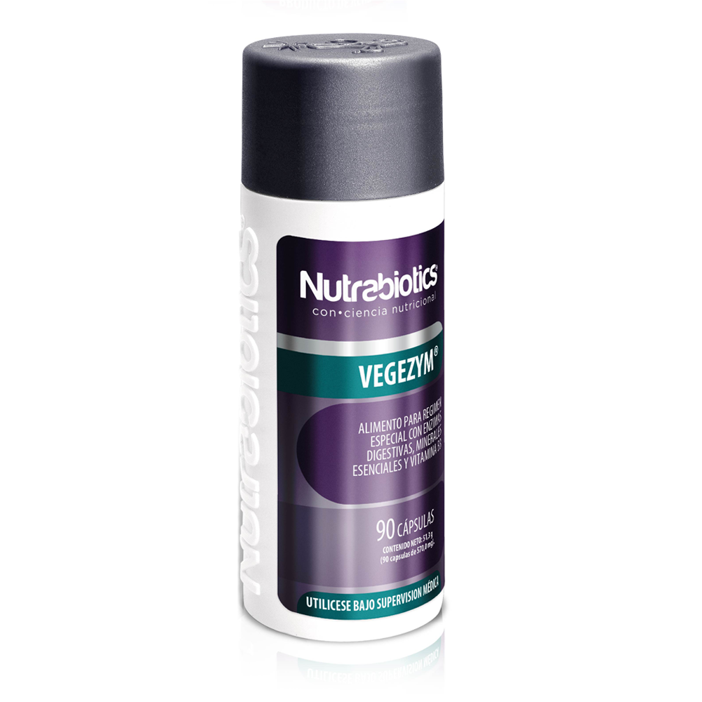 VEGEZYM 90 cápsulas - Nutrabiotics